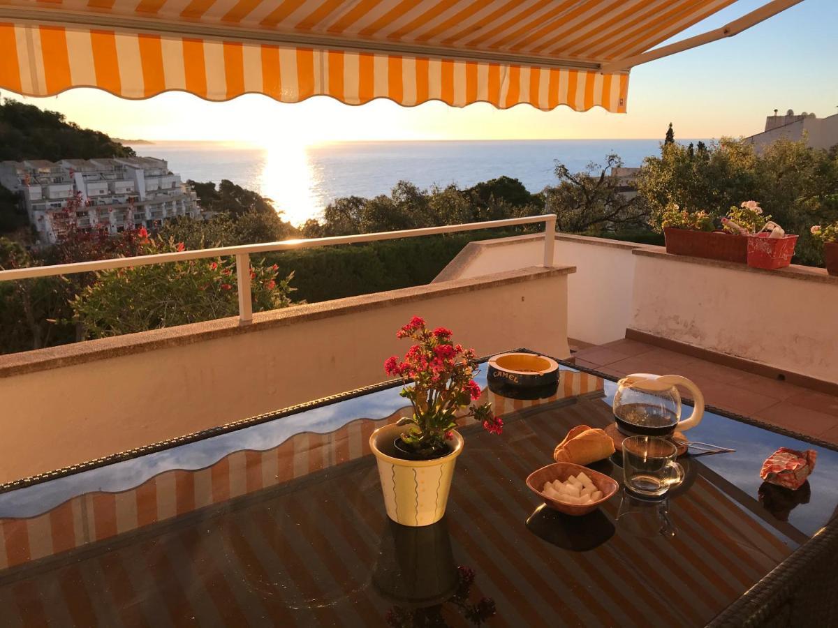 Apartamento Con Piscina - Tossa - Magnificas Vistas Al Mar Χιρόνα Εξωτερικό φωτογραφία