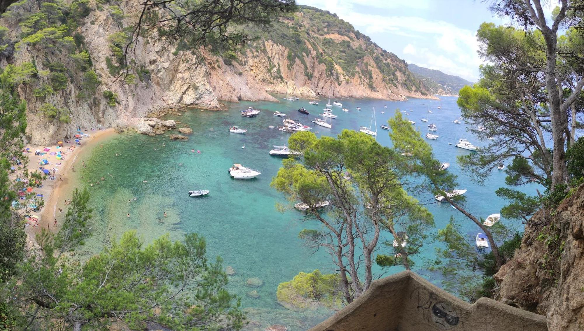 Apartamento Con Piscina - Tossa - Magnificas Vistas Al Mar Χιρόνα Εξωτερικό φωτογραφία